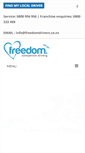 Mobile Screenshot of freedomdrivers.co.nz